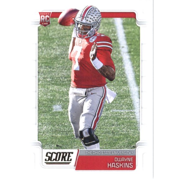 Collectible 2019 Score #332 Dwayne Haskins RC Rookie Ohio State Buckeyes NFL Football Trading Card