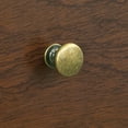 thumbnail image 5 of TMS Mesa Corner Writing Desk with Drawer, Mid-Century Modern, Walnut Brown Finish, 5 of 5
