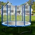 thumbnail image 4 of Gymax Housse de Remplacement pour Coussin de Sécurité de Trampoline à Cadre Rond Bleu de 14 Pi, 4 of 8