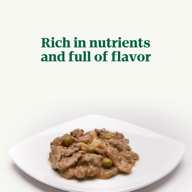 Nutro Cuts In Gravy Tender Chicken Sweet Potato Pea Stew Natural Wet Dog Food 3.5 Oz Tray