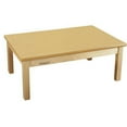 thumbnail image 2 of Childcraft Wood Table, Laminate Top, Rectangle, 24 x 36 x 16 Inches, 2 of 5