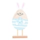thumbnail image 2 of Adornos de conejo de Pascua, decoración de Pascua, figura de conejo coleccionable Azul, 2 of 9