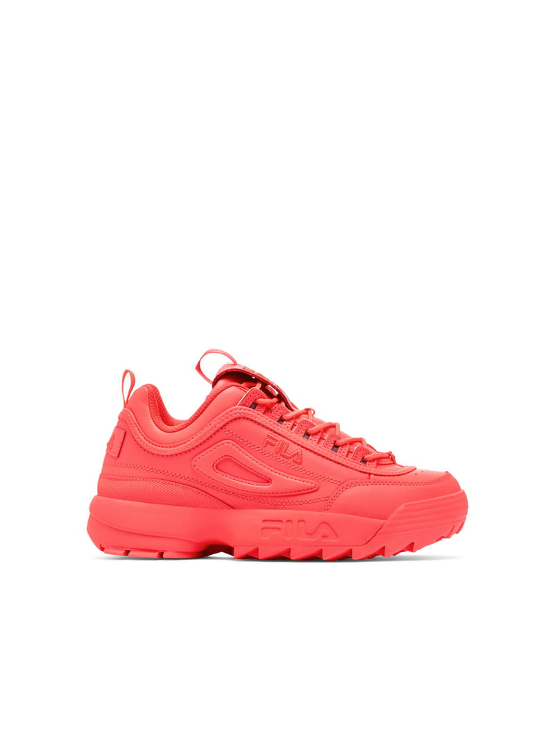 Fila Women's Disruptor II Sneaker Size 6.5 Fiery Coral/fiery Coral/fiery Coral