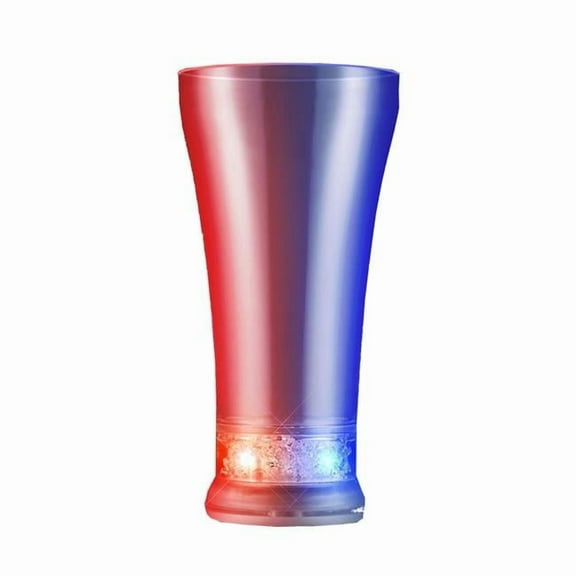 Pilsner Glass - Red, White & Blue