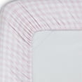 thumbnail image 2 of Pink Gingham Pattern Kids Sheet Set Twin XL, 2 of 5