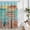Turtle-1, variant on Farmhouse Floral Shower Curtain Teal Flowers Butterfly Bathroom Decor Shower Curtain Fabric Polyester Waterproof with Plastic Hooks 72" X 72"