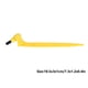 thumbnail image 5 of Cuchillo de acero inoxidable con hoja giratoria de 360° para cortes artísticos, mango amarillo, 5 of 8
