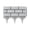 A-1Pc, variant on 1Pc Garden Edging Fence Imitation Stone Brick Border, Detachable Splicing Lawn Flowerbed Fencing Panels, Plastic Landscape Border for Yard & Walkway, Outdoor Decorative Garden Barrier, 10.16"