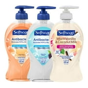 Liquid Hand Soap, 1 Pack Crisp Clean, 1 Pack White Tea & Berry, 1 Pack Warm Vanilla & Coconut Milk, 11.25 Fluid Ounce