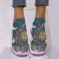 thumbnail image 6 of Women's Novelty Athletic Shoes, Running Shoes for Women Men Athletic Walking Sneakers,Fall Leaf Shoes,Halloween Shoes for Hiking Walking Sports Travel Jogging Shoes, Blue US-10.5/EU-45, 6 of 9