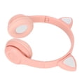 thumbnail image 4 of Cat Ear Headphones, Foldable Over Ear Headsets with LED Light , Support Memory Card for PC Laptop Smartphone Tablet, 4 of 8