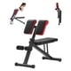 thumbnail image 1 of VEVOR Banco de hiperextensión de espalda con silla romana ajustable y plegable para gimnasio en casa, 1 of 7