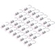 thumbnail image 1 of Fiudx Pinzas para Ropa, Perchero Ahorrador de Espacio, Pinza de Acero Inoxidable Duradera, Percha Giratoria Resistente Al Viento, Ideal para Guardarropa, Organizador de Espacios Pequeños, Juego de 30, 1 of 1