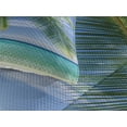 thumbnail image 3 of Ambesonne Tropical Quilted Coverlet 3 Pcs, Paradise View Maldives, King Size, Green Aqua Blue, 3 of 4