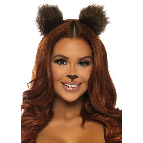 Leg Avenue Bear Ear Headband Costume Accessory, One Size