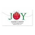 thumbnail image 1 of Christmas Joy Sheeted Holiday Address Labels - 48 Address Labels - 2 Inches High x 2 1/4 Inches Long, 1 of 3