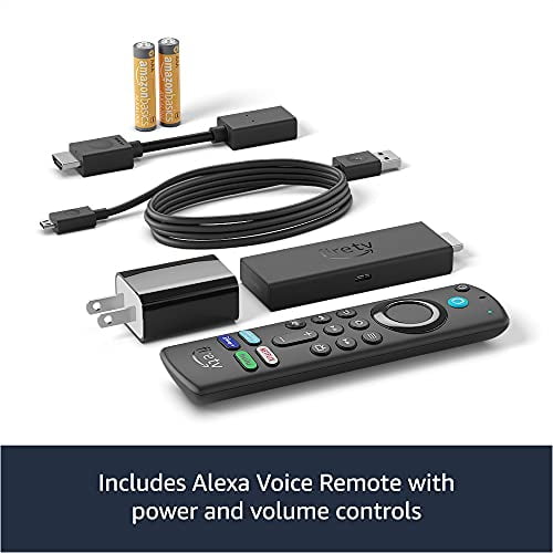 Introducing Fire TV Stick 4K Max streaming device, Wi-Fi 6, Alexa Voice  Remote (includes TV controls) 