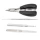 thumbnail image 1 of 4pcs Toenail Clipper Set Pedicure Trimming Reduce Soreness Stainless Steel Nail Treatment Foot Tool, 1 of 5