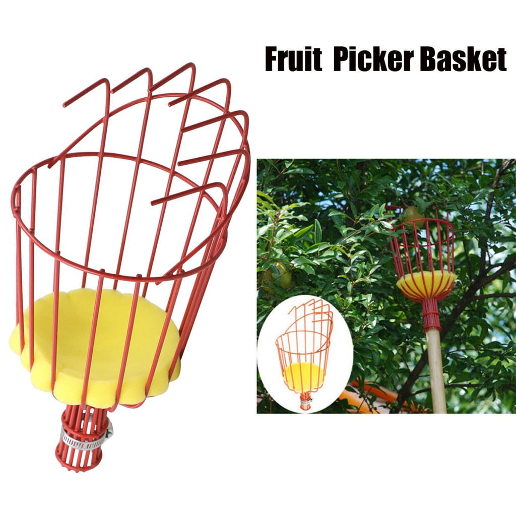 Fruit Picker Basket Tree Fruits Picking Harvesting Tool Gardening Supplies 