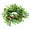 Green, variant on 2PCS Christmas Artificial Candle Rings Wreaths with Green Boxwood Red Berries, Christmas Festival Pendant for Indoor Wall Door Decoration Realistic Floral Wreath (9.84*2.95 Inch)