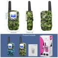 thumbnail image 7 of Children Walky Talky Handheld Radio, Long Range 3 KM, Outdoor Camping Toy for Kids,Green, 7 of 7