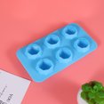 thumbnail image 1 of OULII 1 Set Ice Maker Tray Ice Cubes Maker Shape for Iced Coffee in Sky Blue, 1 of 4
