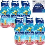 Pediasure Strawberrry Grow & Gain Shake Bundle with $3 e-Gift Card, 2 Pack (12 CT)