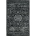 thumbnail image 2 of SAFAVIEH Carnegie Cennetig Oriental Area Rug, Dark Gray/Cream, 4' x 6', 2 of 9