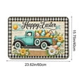 thumbnail image 3 of Easter Door Mat Non Slip Absorbent Floor Rug, Washable Kitchen Mat for Entrance Porch Bathroom Decor, Holiday Themed Indoor Outdoor Carpet for Home(Q), 3 of 6