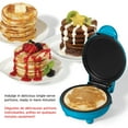 thumbnail image 4 of Starfrit Electric Mini Pancake Maker, 4" Non-Stick Cooking Surface, Easy to Use & Clean, Blue, 350 Watts, 4 of 10