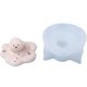 thumbnail image 1 of CAIROYAR Molde de silicona para velas de muñeco de nieve derretido, herramienta para hornear chocolate, jabón navideño, hielo, 1 of 1