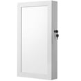 thumbnail image 3 of SONGMICS Armoire à Bijoux Verrouillable avec Miroir, Organisateur de Rangement pour Bijoux Mural Gain de Place, 3 of 8
