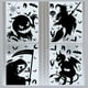 thumbnail image 5 of Etiqueta de la ventana Irfora Etiqueta de la ventana Scary Creepy Glass Window Decal Ventana de doble cara se aferra para Halloween Dress Up Etiqueta adhesiva Decoración de regalo de Hallowe Irfora Etiqueta de la ventana, 5 of 5