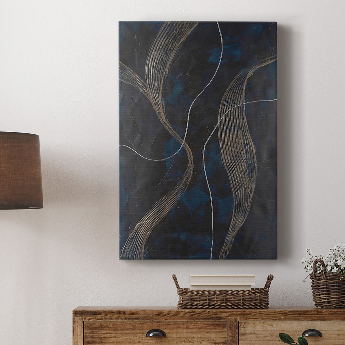 Laminar Flow II Premium Gallery Wrapped Canvas - Ready to Hang