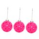 thumbnail image 5 of Juego de adornos de Pickleball, decoraciones colgantes para de Navidad, llavero de bolso portátil, llaveros para regalos de cumpleaños y fiesta, Rosa, 5 of 10