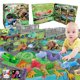 thumbnail image 4 of Calendario de Adviento de Navidad Nuevo libro de dinosaurios Caja sorpresa Coche de juguete Tyrannosaurus Tubo telescópico Triceratops Caja sorpresa de juguete de dinosaurio, 4 of 5