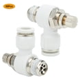 thumbnail image 4 of 50Pcs Air Flow Valve SL8??02 Speed Control Throttle Pneumatic Adjustment Connector 8mm x 1/4in, 4 of 8