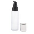 thumbnail image 1 of 2 botellas de vidrio esmerilado recargables jinwen para loción y crema facial 120 ml 2 piezas, 1 of 8