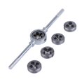 thumbnail image 4 of Metric Tap Set, Professional Steel Dies Round Die Holder Handle Thread Tap Tool, 4 of 5