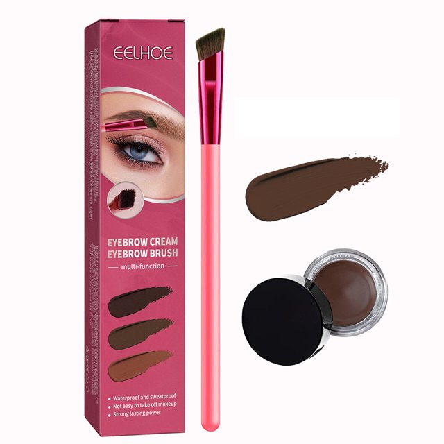 Cepillos Para Cejas Cepillo multifuncional para barba, cepillo delineador de ojos de lana de nailon, herramientas de maquillaje profesional Tmvgtek Cuidado Belleza