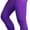 Purple, variant on ToBeInStyle Junior Teenage Girl Young Adult Opaque Nylon Pantyhose - Orange - One Size