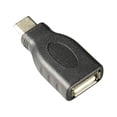 thumbnail image 5 of Rocstor Premium USB-C to USB-A Converter M/F, USB 2.0, USB Type C to Adapter Converter, For use of USB C devices such as Macbook Pro, MacBook, Chromebook, and other USB-C devices, 1 Pack, 1 x USB Type C Male, 1 x USB Type A Female, Black, 5 of 5