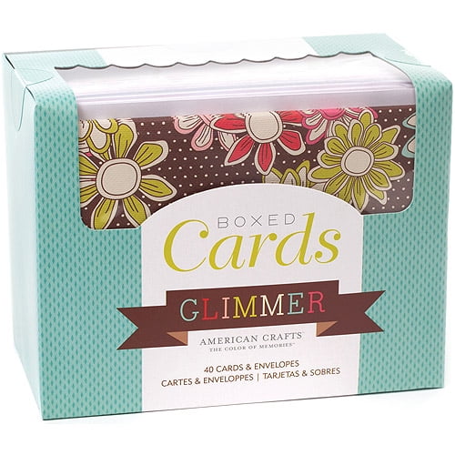 American Crafts Boxed Cards Walmart Com Walmart Com