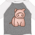 thumbnail image 4 of Inktastic pig Boys or Girls Long Sleeve Baby Bodysuit, 4 of 5