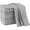 Grey, variant on Microfiber Glass Cleaning Cloth, 8PK, Premium Microfiber Glass and Window Cleaner, Lint Free Magic Cleaning Cloths for Glass, Windows, Windshields, Mirrors, Stainless Steel, 12"x12"