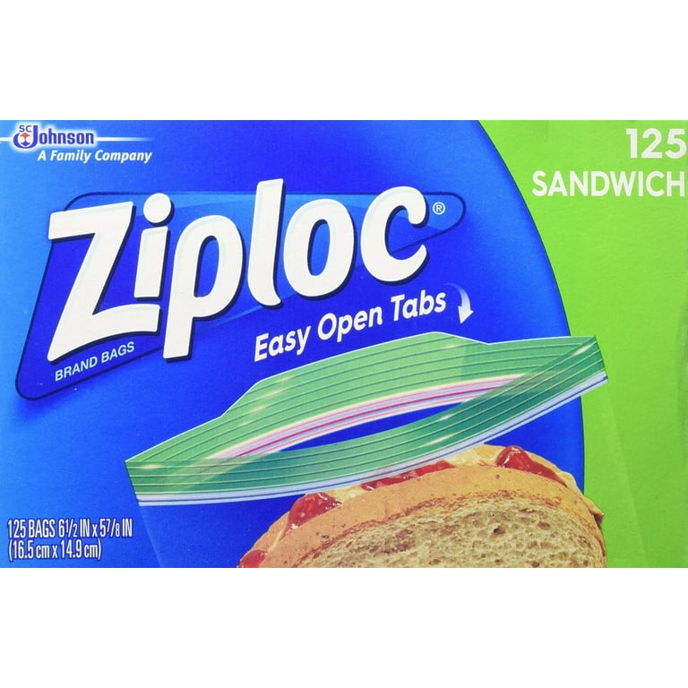 Ziploc Variety Pack – 54 Freezer Quart Bags – 38 Freezer Gallon Bags – 125  Sandwich Bags – 52 Storage Gallon Bags 