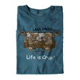 thumbnail image 5 of Life Is Crap - Moose Bar Last Call Printed Adult T-Shirt, 5 of 7