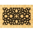 thumbnail image 1 of Ahgly Company Indoor Rectangle Oriental Brown Traditional Area Rugs, 5' x 7', 1 of 4