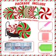thumbnail image 3 of Juego de 8 posavasos navideños con diamantes de Perthlin, 9,5 cm, 3 of 7