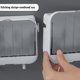 thumbnail image 3 of Paquete de 2 jaboneras, jabonera de barra para pared de ducha con 2 ganchos, jabonera impermeable para ducha, mantiene la barra de jabón limpia en seco, fácil limpieza, sin perforar jabón, 3 of 5